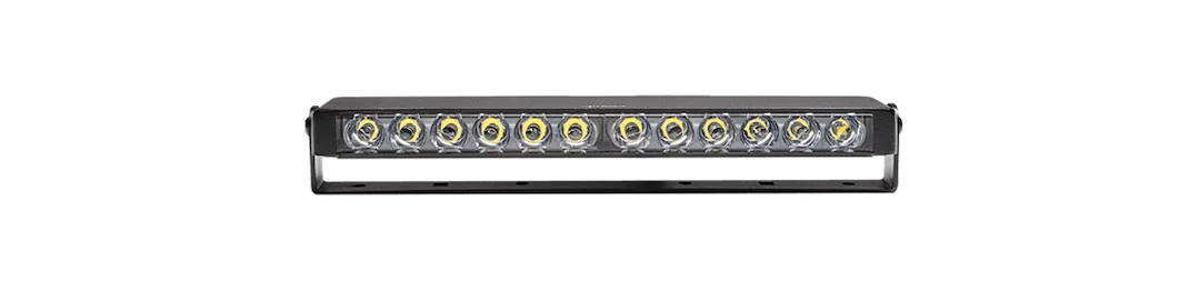 EMPLR00007 – M POWER Light Bar, LED 12 Inch Length White 105 Watt/ 7.5 Amp At 14 Volt Spot/ Flood Beam 8294 Raw Lumen...